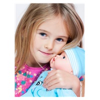 Česky hovoriaca a spievajúca detská bábika PlayTo Maruška 46 cm