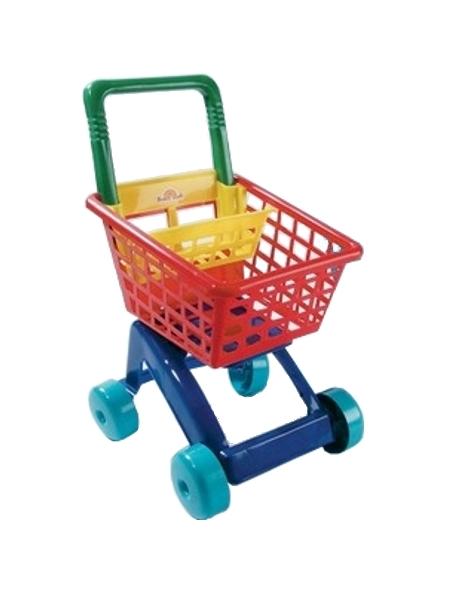 Detský nákupný košík - zelený