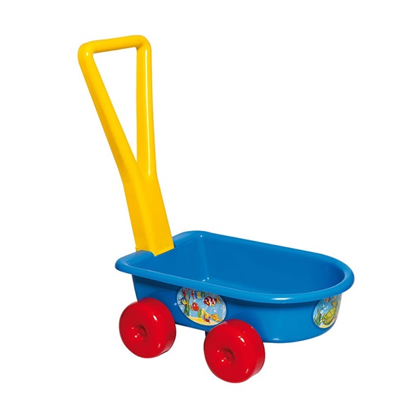 Detský vozík - modrý