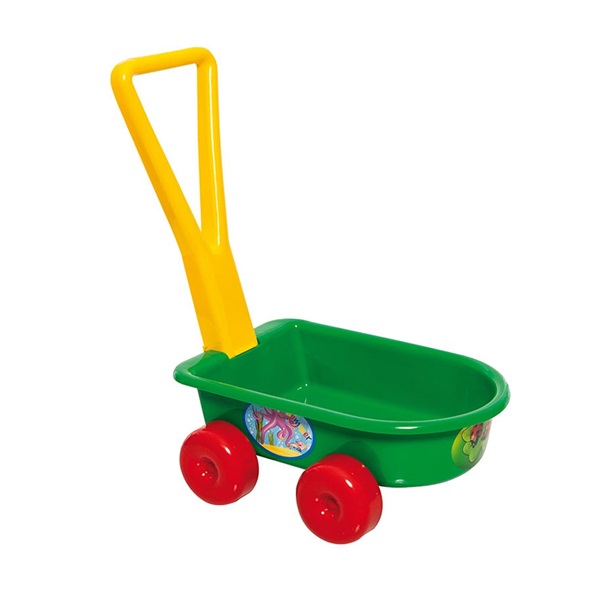 Detský vozík - zelený