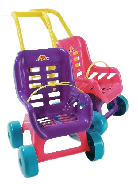 Kočík pre bábiky - fialový Fialová