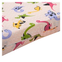 Detský penový matrac New Baby 120x60 rúžový - rôzne obrázky
