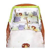 3-dielne posteľné obliečky New Baby 90/120 cm zelené safari