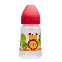 Fľaša so širokým hrdlom Akuku 250 ml červená