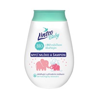 Detské umývacie mlieko a šampón Linteo Baby s nechtíkom lekárskym 250ml