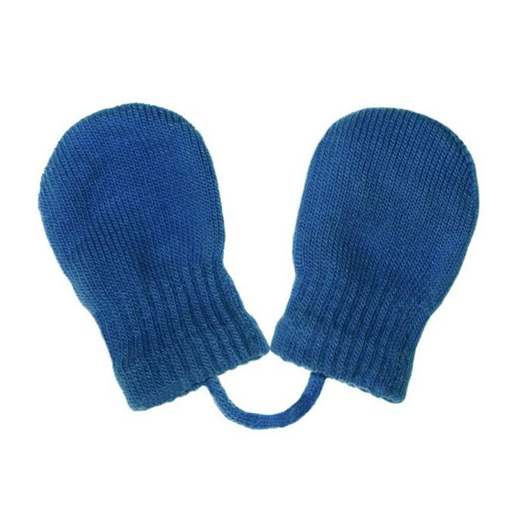 Detské zimné rukavičky New Baby modré, Modrá, 56 (0-3m)