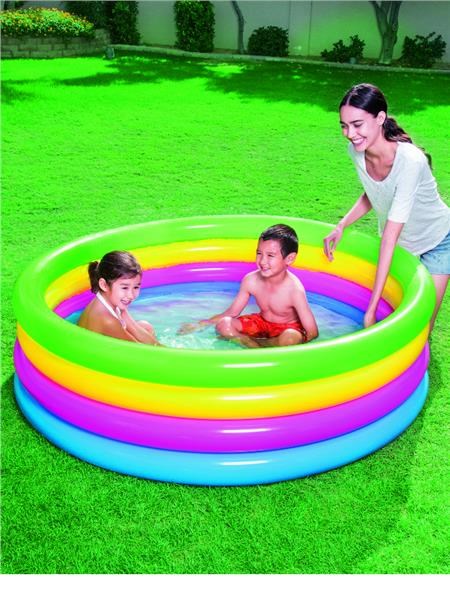 Detský nafukovací bazén Bestway 157x46 cm 4 farebný