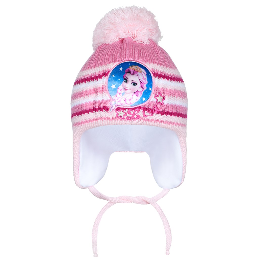 Zimná detská čiapočka New Baby Lisa bledo ružová 104