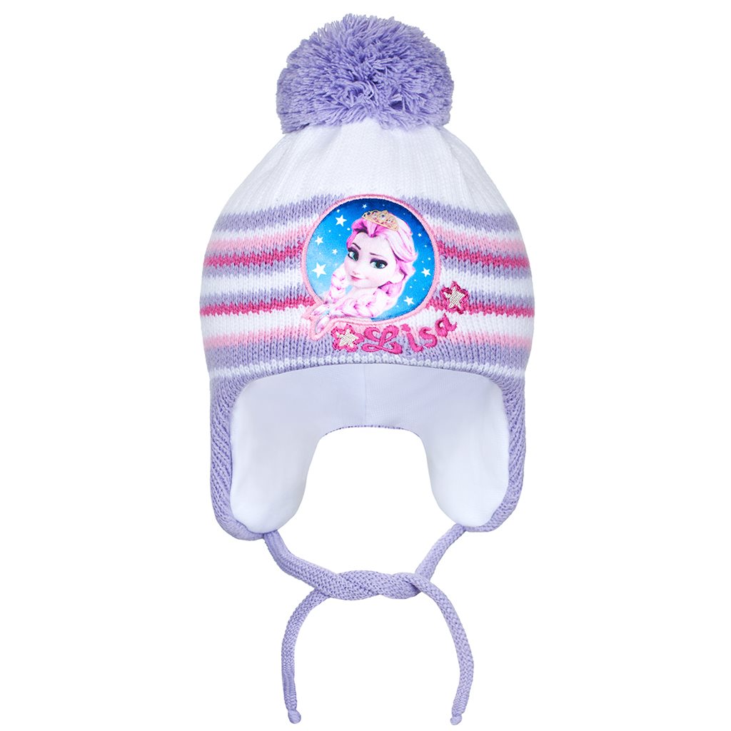 Zimná detská čiapočka New Baby Lisa fialová 104