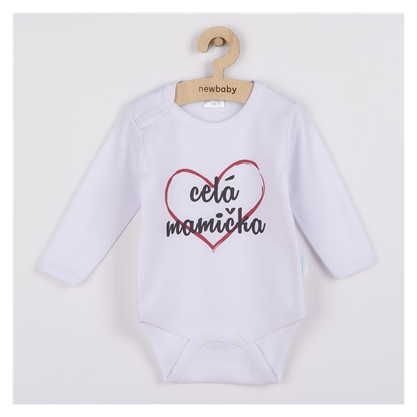 Body s potlačou New Baby celá mamička