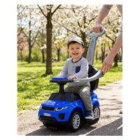 Detské hrajúce vozítko 3v1 Baby Mix modré