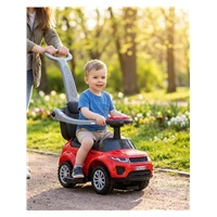 Detské hrajúce vozítko 3v1 Baby Mix červené