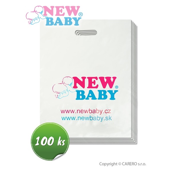 Propagačné materiály-igelitové tašky New Baby balenie-100 ks