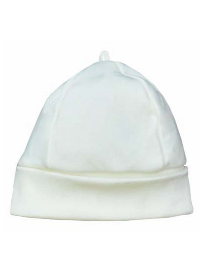 Dojčenská bavlnená čiapočka Balónik biela 56