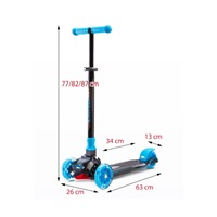 Detská kolobežka Toyz Carbon green