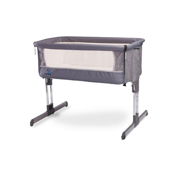 Detská postieľka CARETERO Sleep2gether graphite