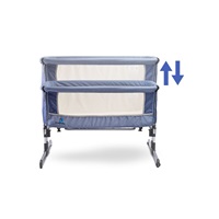 Detská postieľka CARETERO Sleep2gether graphite