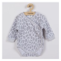 Dojčenské body celorozopínacie New Baby Žirafa