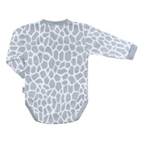 Dojčenské body celorozopínacie New Baby Žirafa