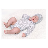 Dojčenská bavlnená čiapočka New Baby Žirafa