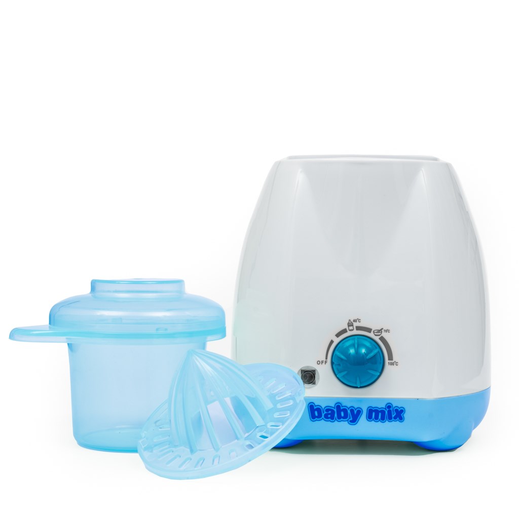Elektrický ohrievač fliaš a detskej stravy s príslušenstvom Baby Mix modrý