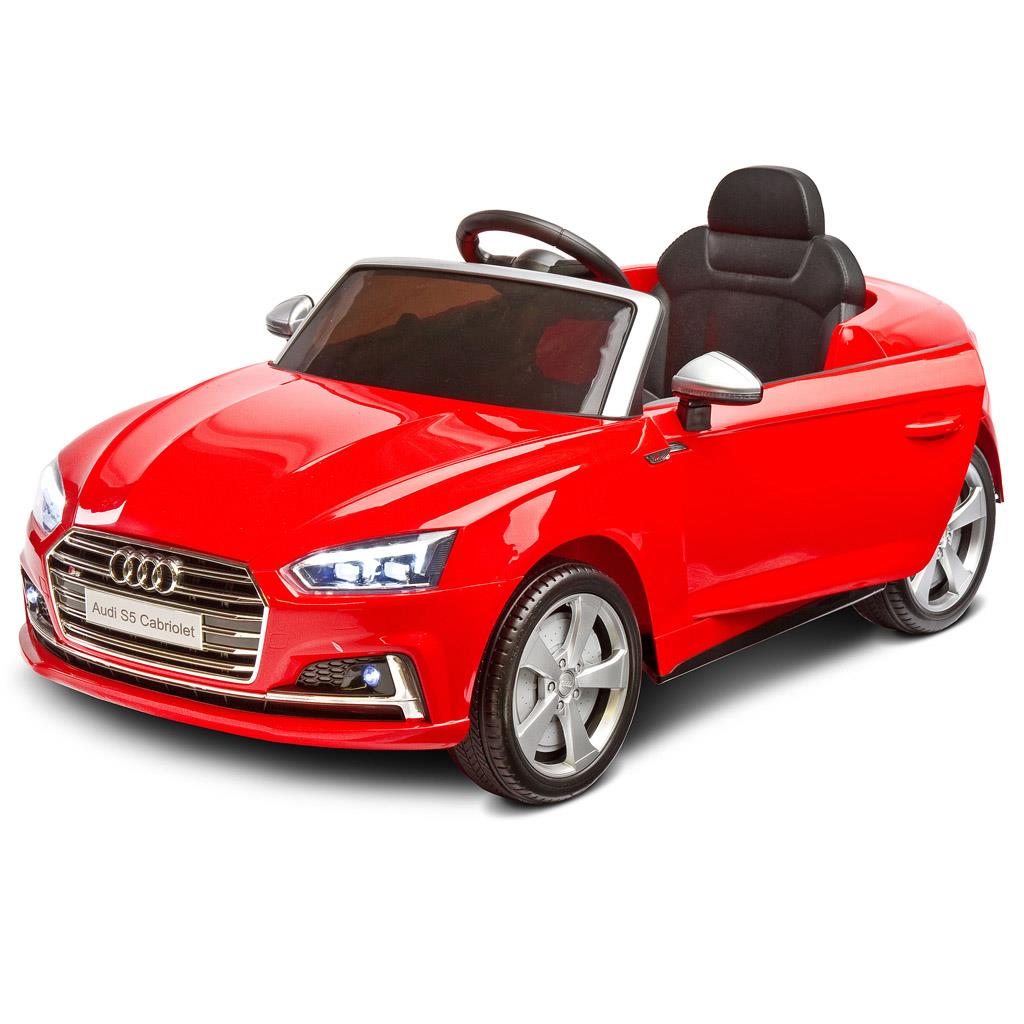Elektrické autíčko Toyz AUDI S5 - 2 motory red, Červená