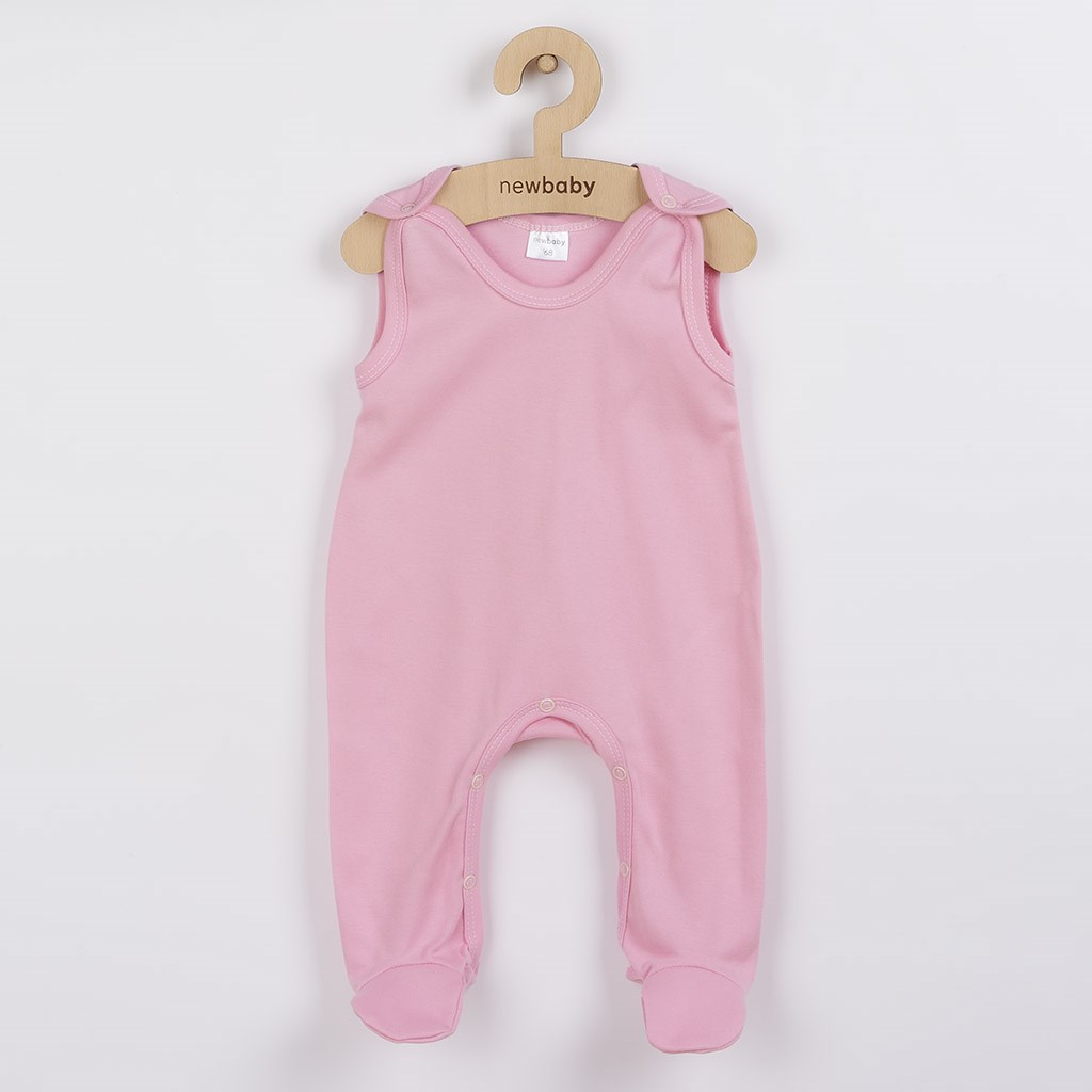 Dojčenské dupačky New Baby Classic II ružové 56