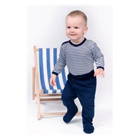 Dojčenské polodupačky New Baby Classic II tmavo modré
