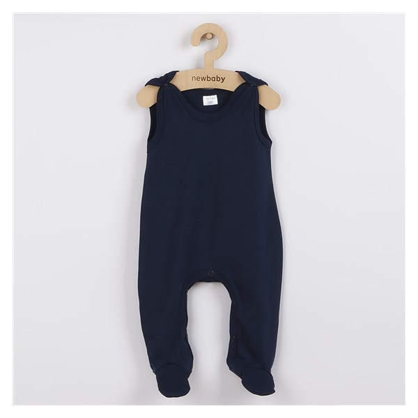 Dojčenské dupačky New Baby Classic II tmavo modré
