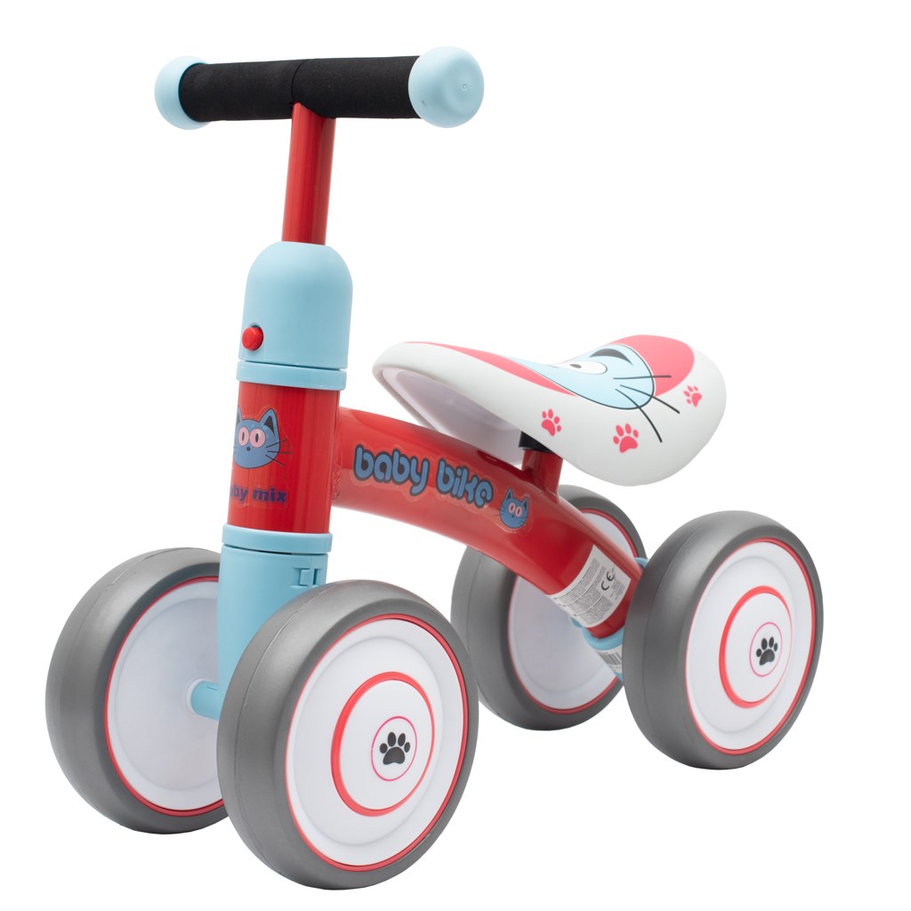 Detské odrážadlo Baby Mix Baby Bike červené