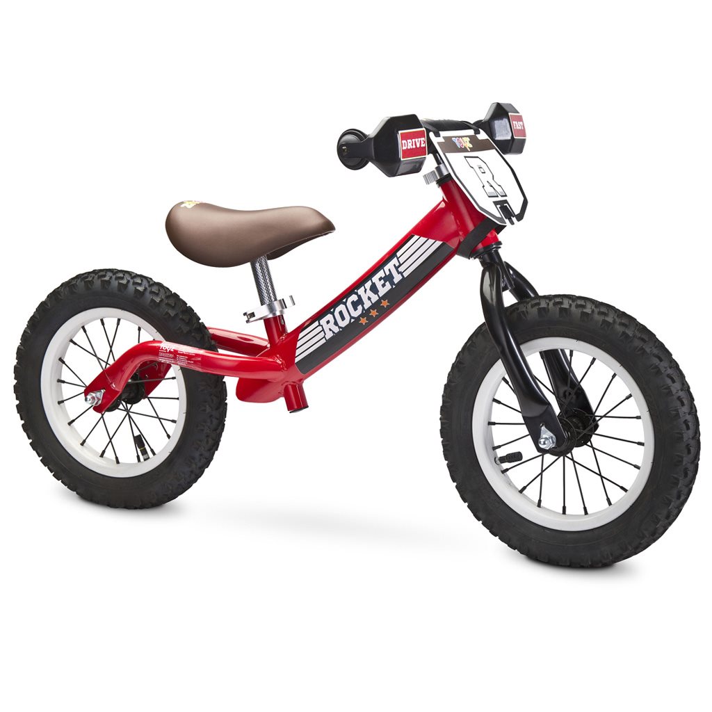 Detské odrážadlo bicykel Toyz Rocket red, Červená