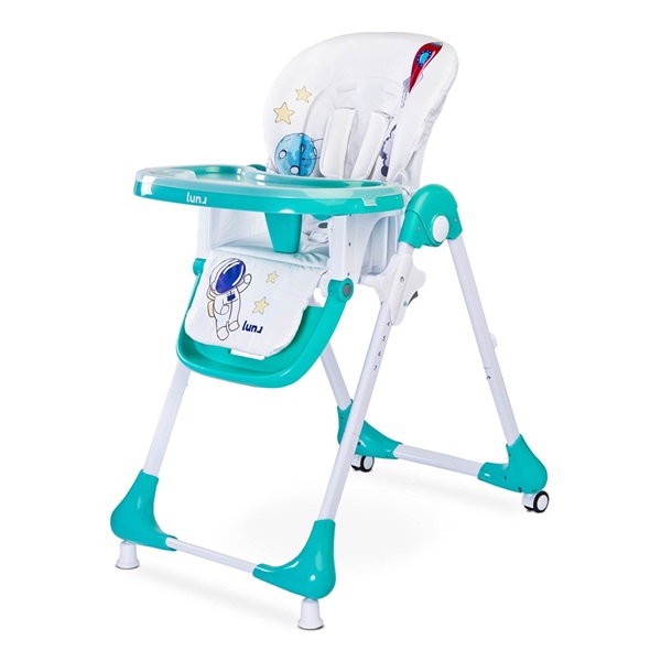 Jedálenská stolička CARETERO Luna mint
