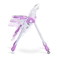 Jedálenská stolička CARETERO Luna lavenda