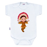Body s potlačou New Baby Indian Boy