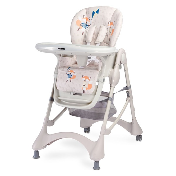 Jedálenská stolička CARETERO Magnus New beige