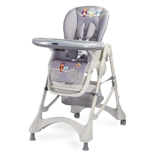 Jedálenská stolička CARETERO Magnus New graphite