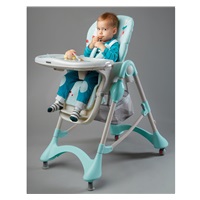 Jedálenská stolička CARETERO Magnus New green