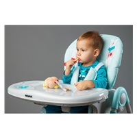 Jedálenská stolička CARETERO Magnus New green