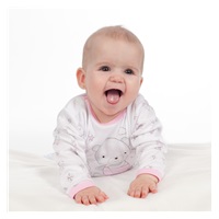 Dojčenské body New Baby Bears ružové