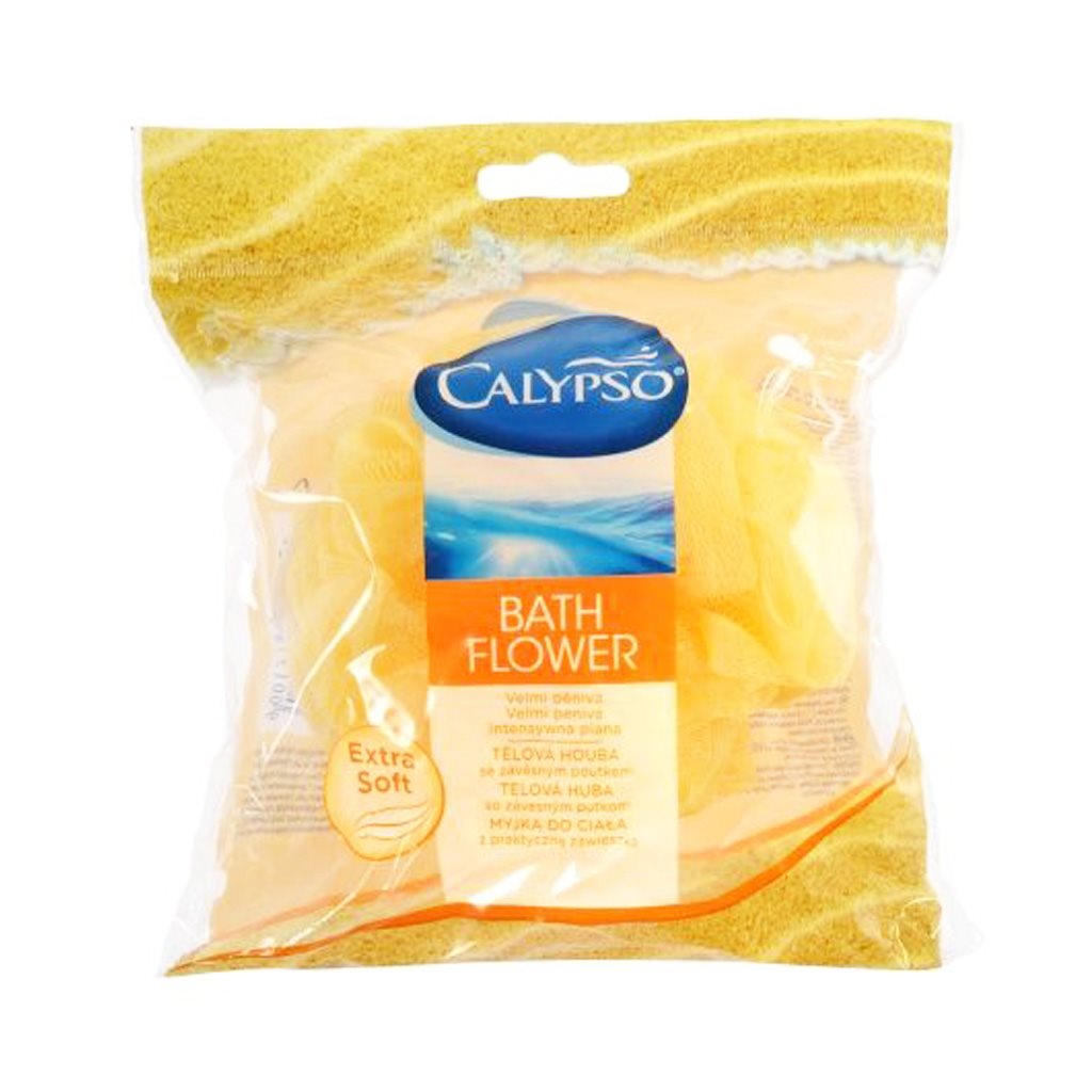 Umývacia kvetina Junior Extra Soft Calypso žltá