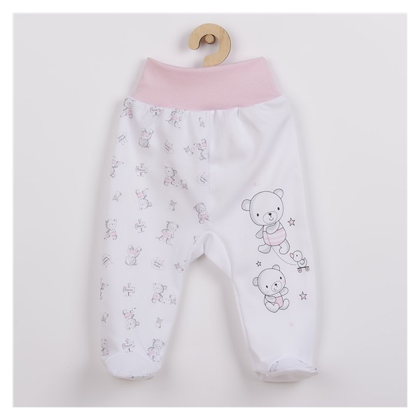 Dojčenské polodupačky New Baby Bears ružové