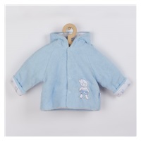 Zimný kabátik New Baby Nice Bear modrý
