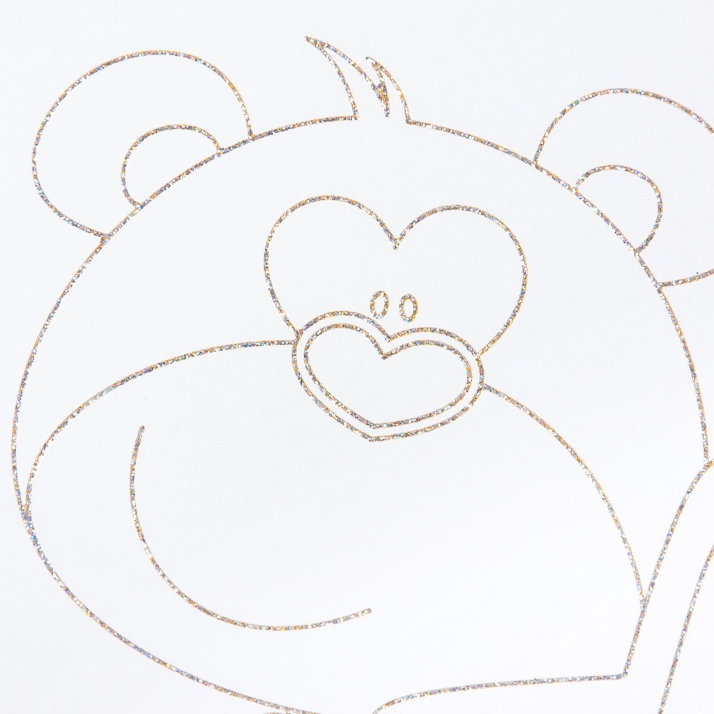 Detská postieľka New Baby Medvedík s hviezdičkou so sťahovacou bočnicou dub