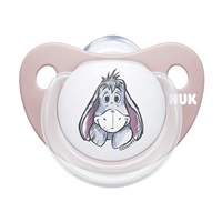 Dojčenský cumlík Trendline NUK Disney Medvedík Pú 6-18m ružový BOX