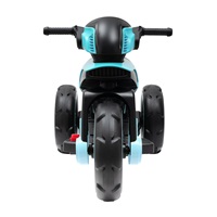 Detská elektrická motorka Baby Mix POLICE modrá
