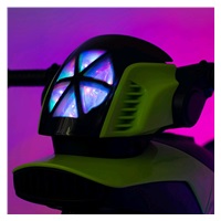 Detská elektrická motorka Baby Mix POLICE zelená