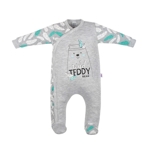 Dojčenský bavlnený overal New Baby Wild Teddy