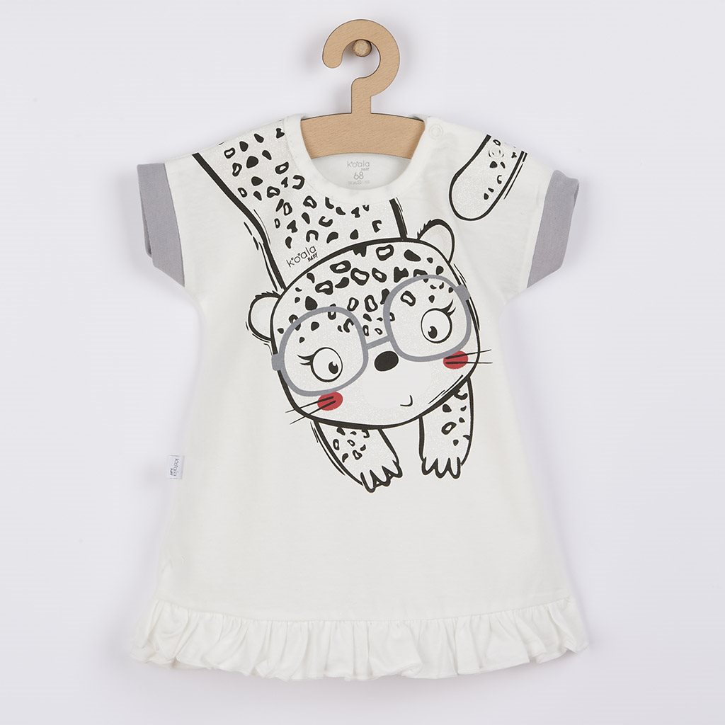 Dojčenské letné šaty Koala Sara béžové Béžová 80 (9-12m)