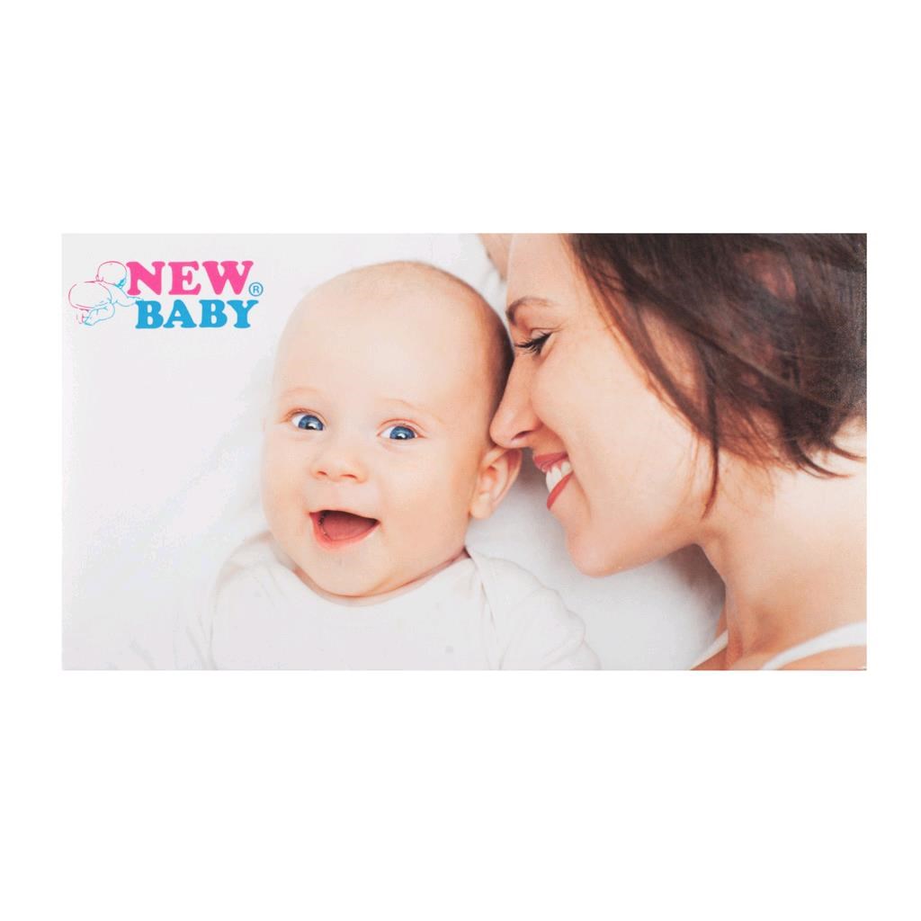 Polovystužená dojčiaca podprsenka New Baby Nina biela