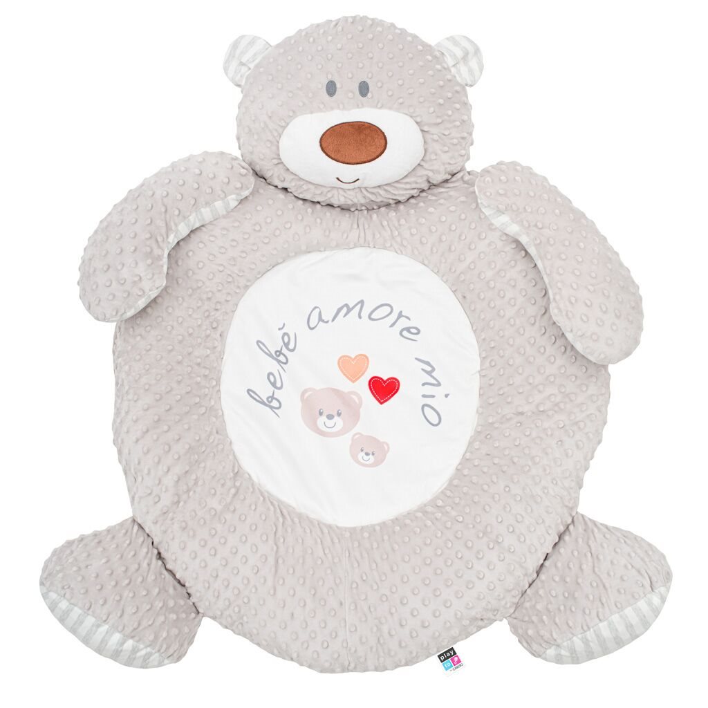Luxusná hracia deka z minky s melódiou PlayTo medvedík